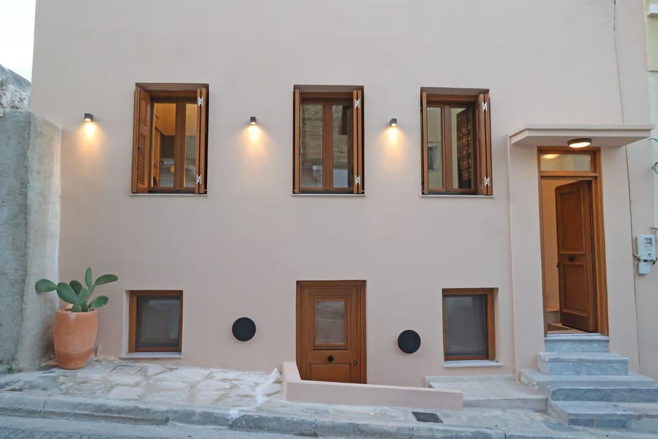 The left door is the entrance