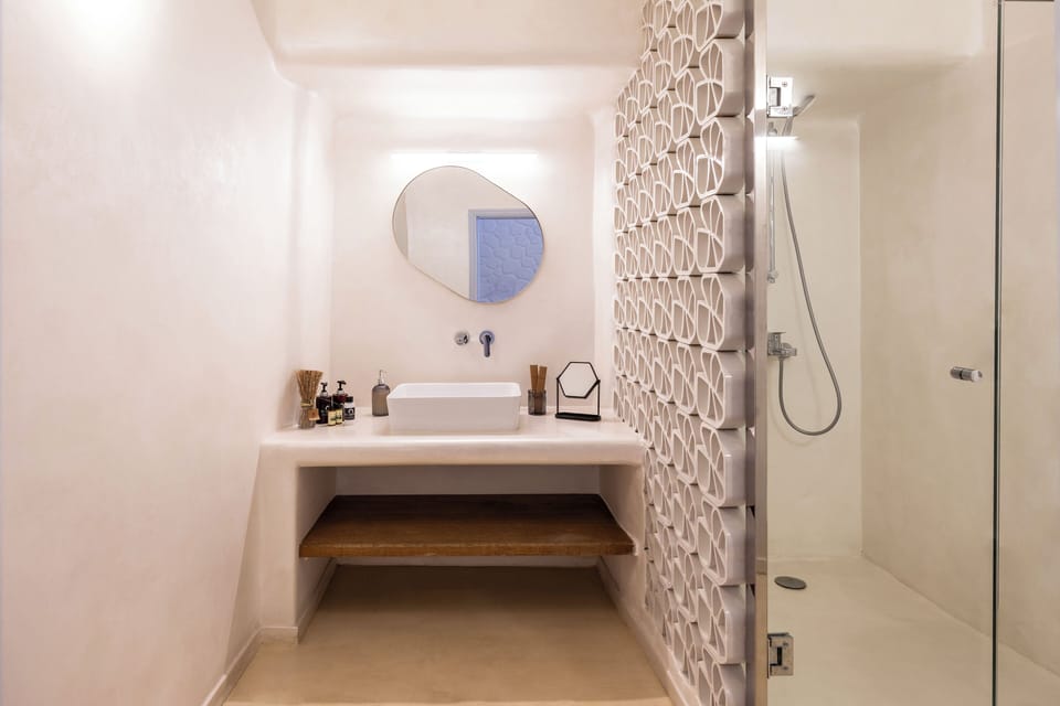 Two Bedroom Villa with Outdoor Hot Tub | Bathroom | Slippers