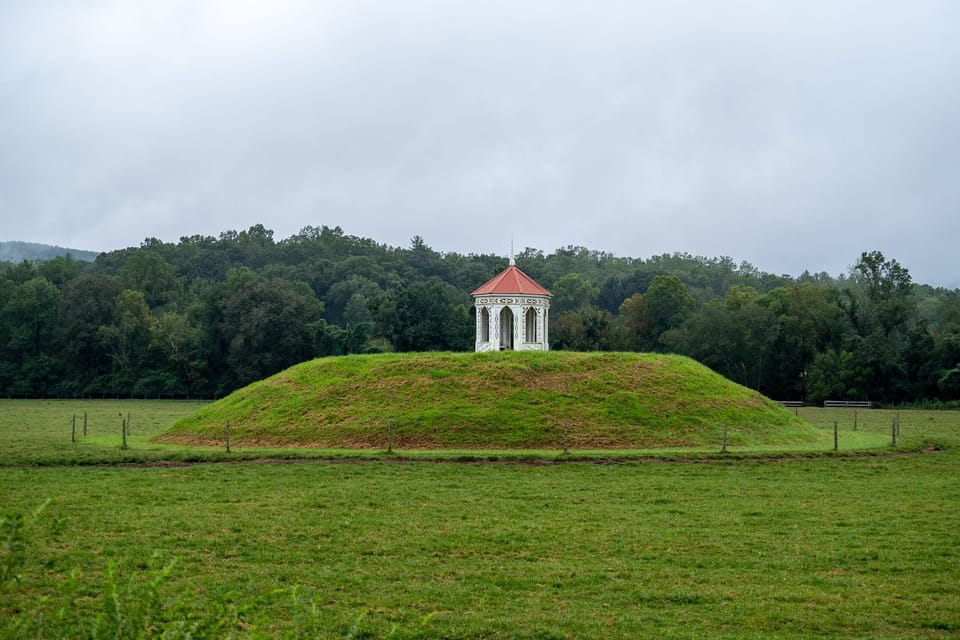 Nacoochee Indian Mound 12 minutes away