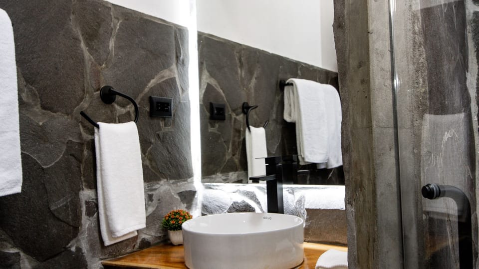 Business Single Room, 1 Queen Bed, Non Smoking | Bathroom | Towels