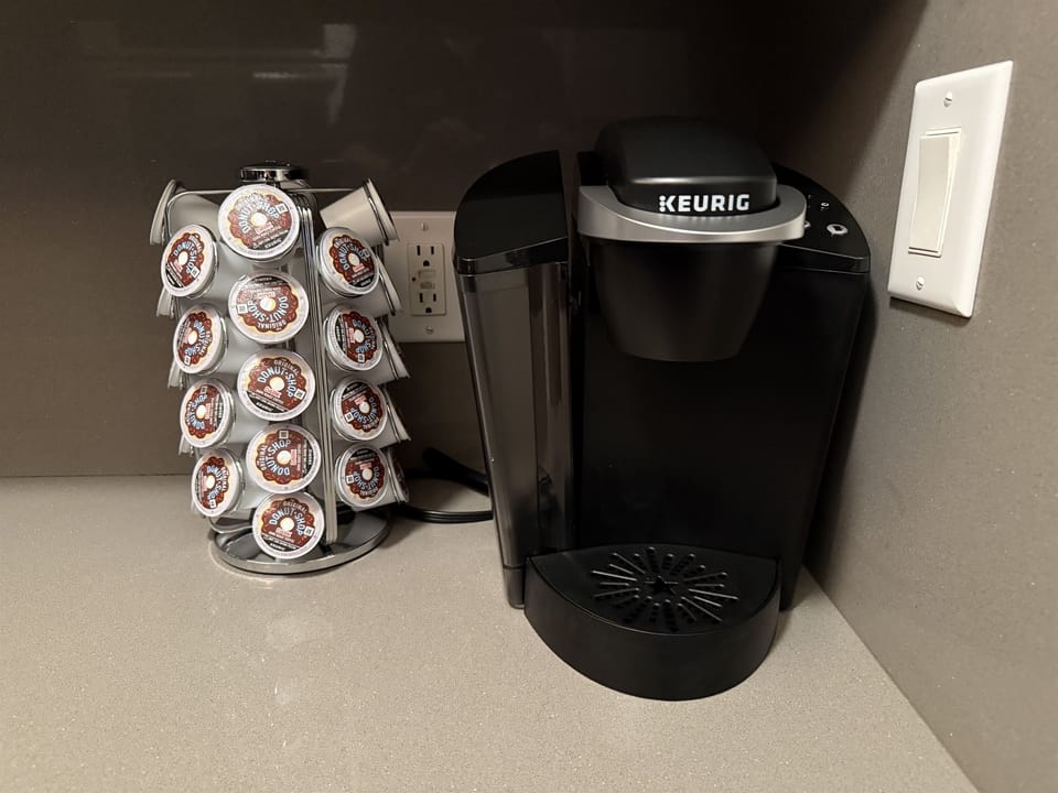 Keurig machine with pods