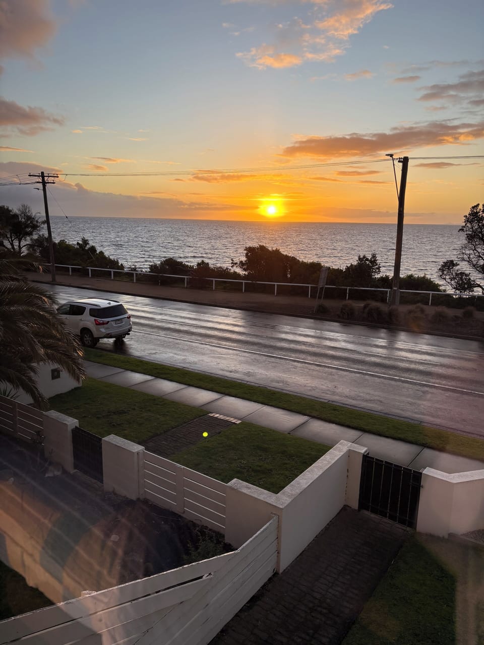 Watch the sun set over the bay from your very own balcony