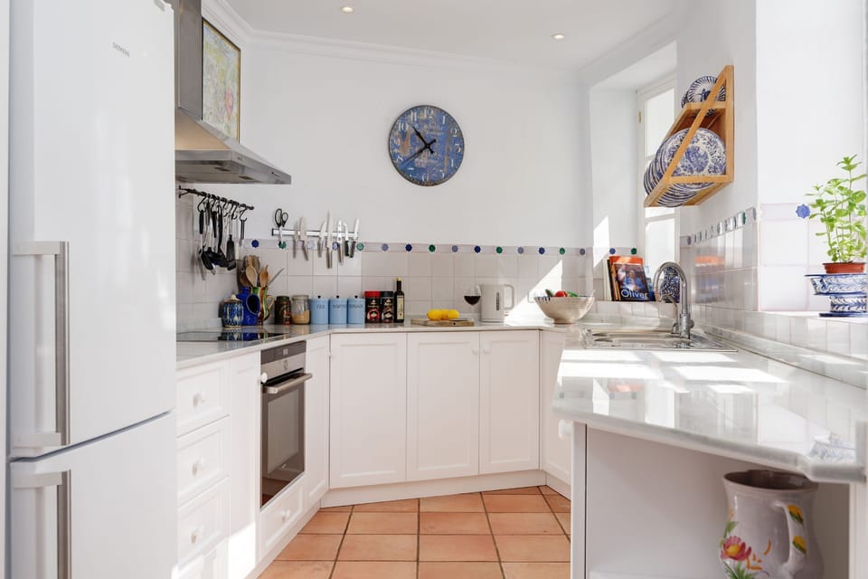 The kitchen at Molino Viejo