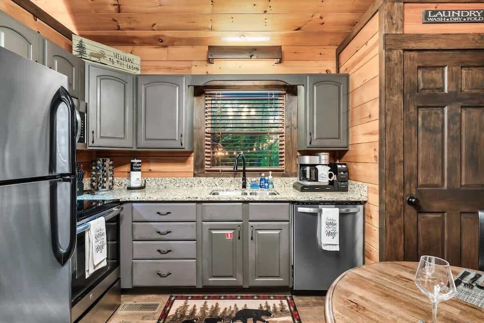 Updated stainless steel appliances make cooking a breeze