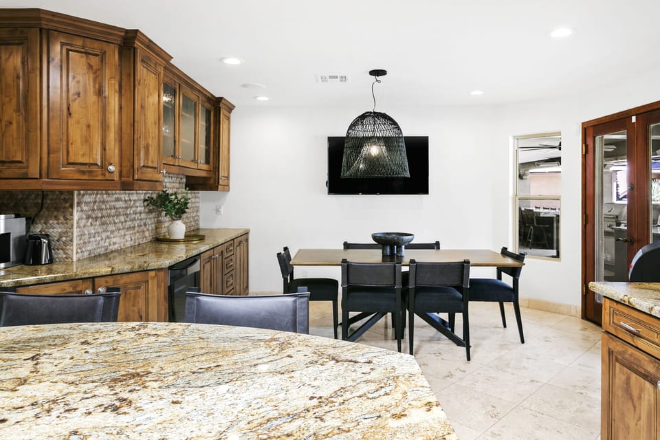 Functionality and comfort in this space