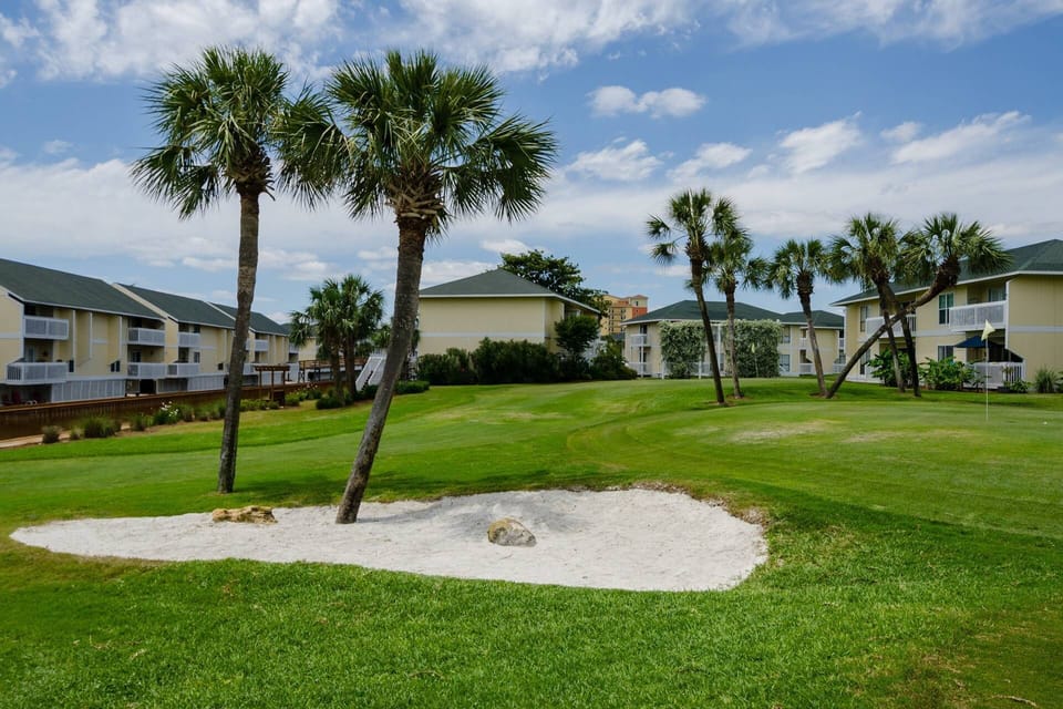 Lush Landscaping on the Sandpiper Cove (9) Hole ~ Par (3) ~ Pitch-n-Putt Golf Course
