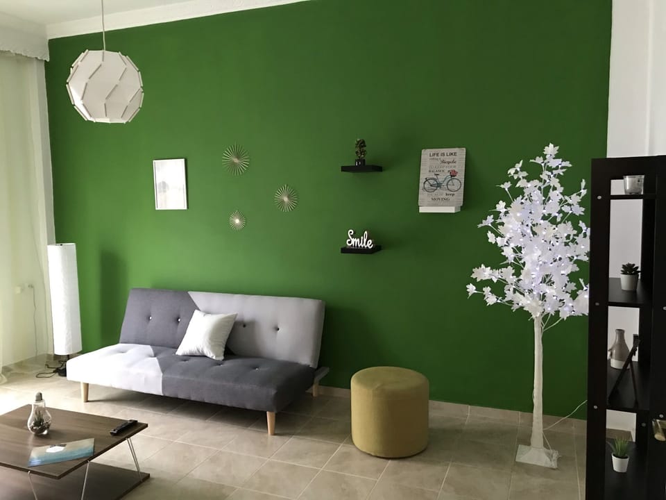 Family Apartment | Living area | 32-inch LCD TV with digital channels