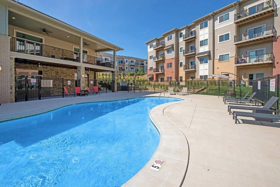The beautiful, sparkling swimming pool is open from Memorial Day to Labor Day and towels are provided!