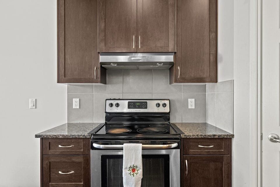 Welcome to your home away from home with plenty of space for your family including two living spaces, full kitchen, dining area, workout area, private patio, four bedrooms and two and a half bathrooms. 