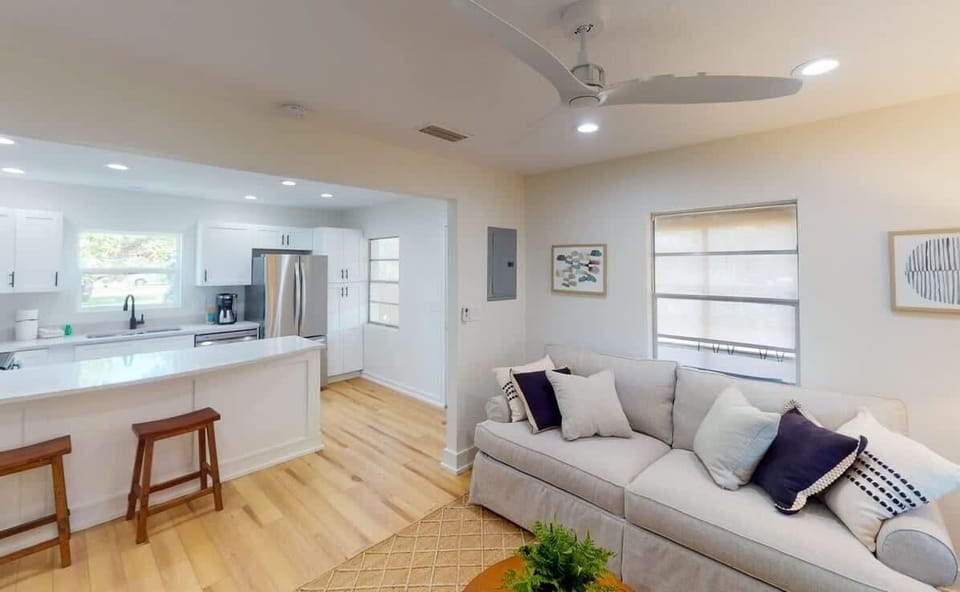 Living Room and Kitchen
