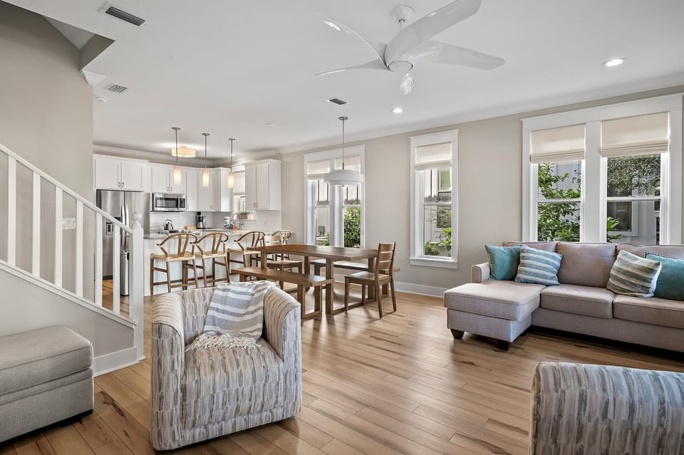 Gather and unwind in our living space