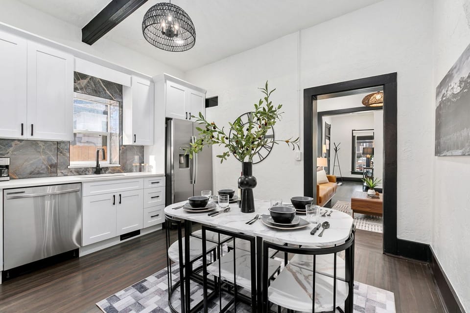 Kitchen and Dining Area | Seating for 6!