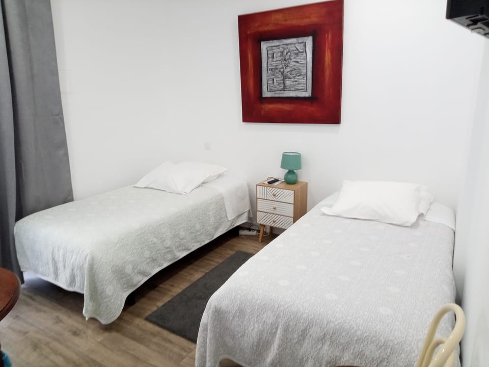 Basic Twin Room, 2 Twin Beds | Minibar, desk, free WiFi, bed sheets