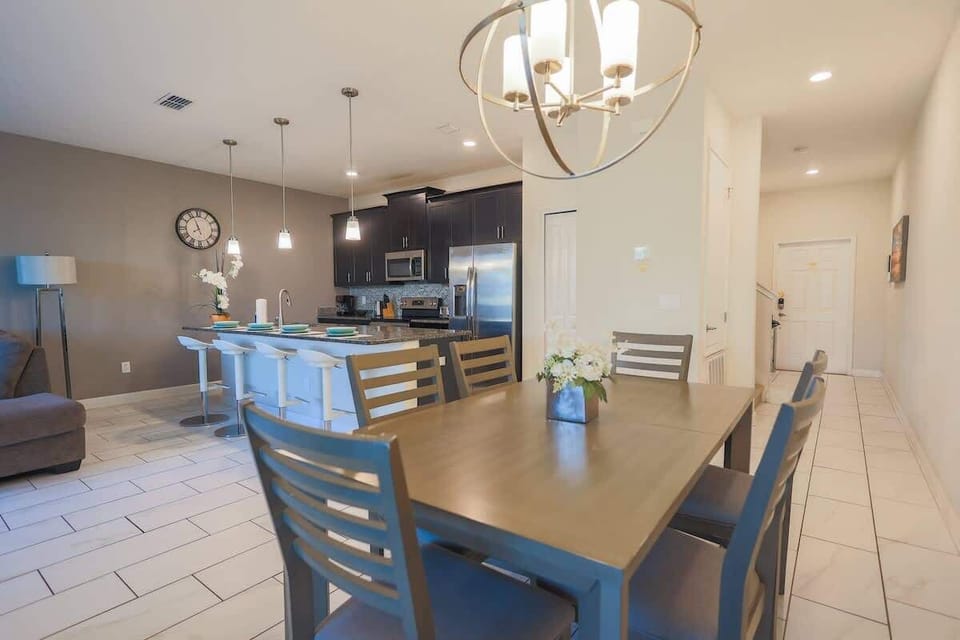 Dining and Kitchen area