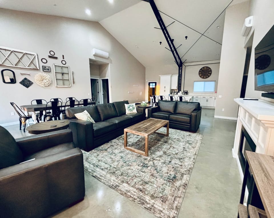 Big, open great room to enjoy family and friend time