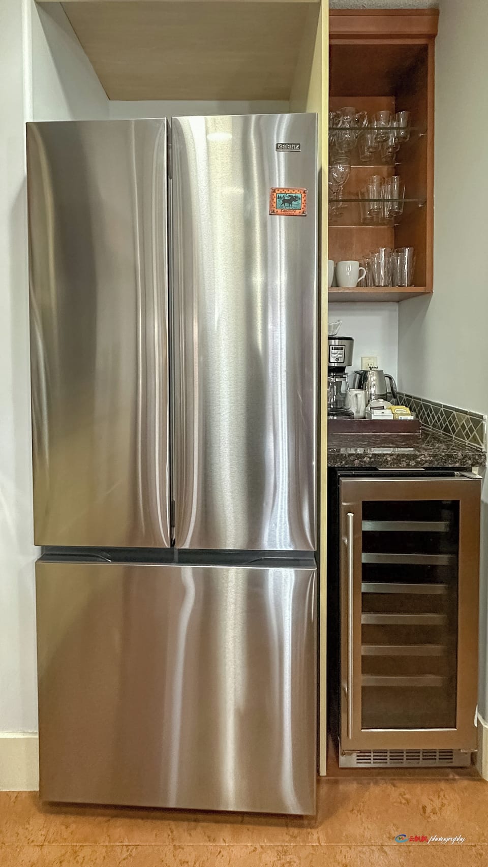 Family Condo, Pool Access, Courtyard View | Private kitchen | Coffee/tea maker, full-size fridge, oven, stovetop
