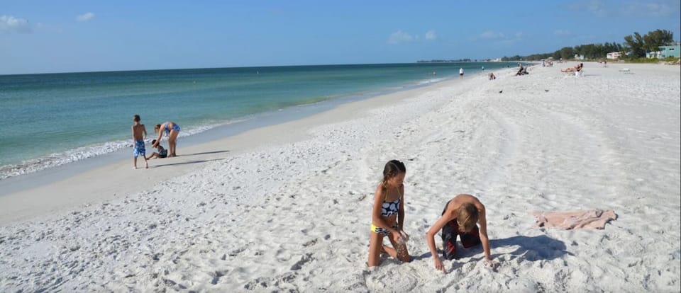 7 miles of white sand beaches