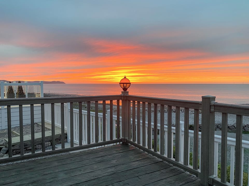 View | Sunset Lodge, Llanddulas