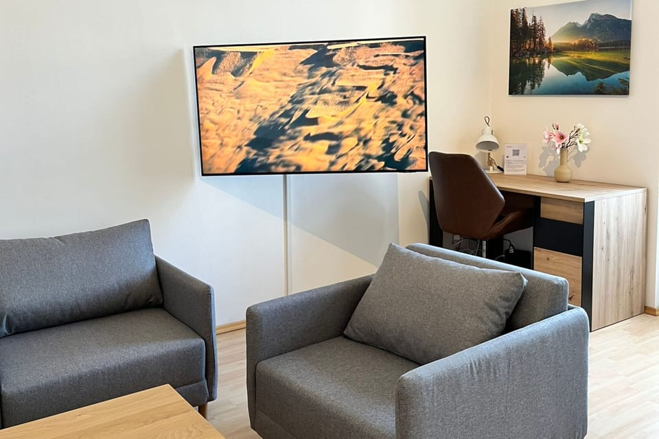 Wohnzimmer mit Schlafsesseln