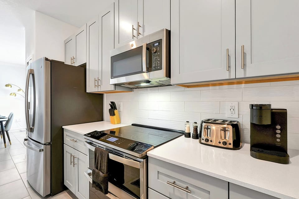 Touch screen stove and range