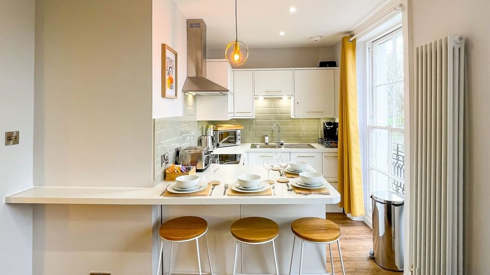 Kitchen and dining area