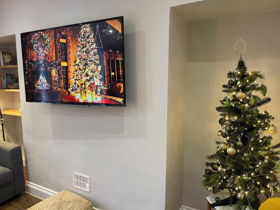 We ensure the Apartment is decorated for the the Xmas period