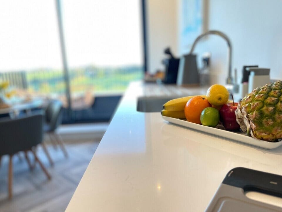 Enjoy the pleasure of a well-equipped kitchen with stylish touches in our Broadstairs retreat.
