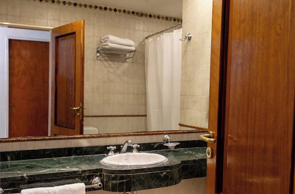 Deluxe Suite | Bathroom | Shower, rainfall showerhead, free toiletries, hair dryer