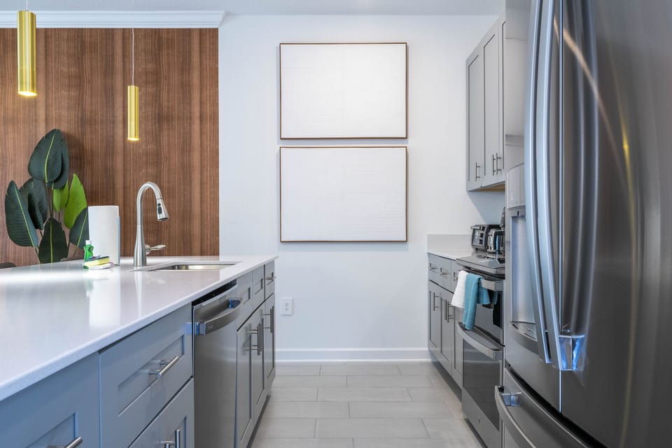 Fully equipped kitchen