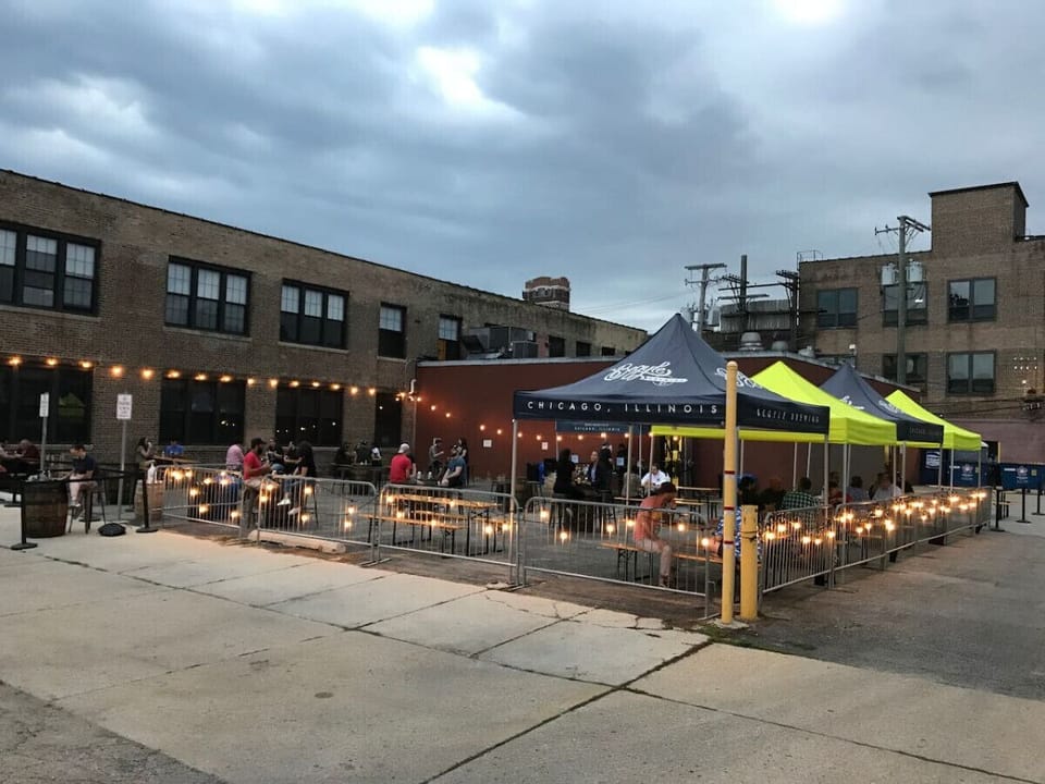 Begyle Brewing Patio (next door)