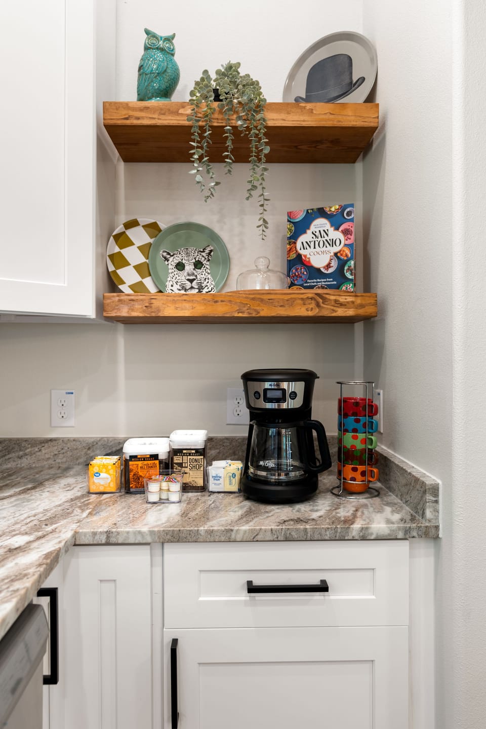 Coffee station for those early mornings.
