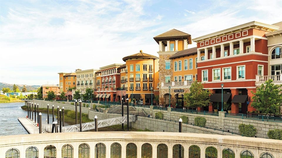 Explore downtown Napa's riverfront shops and restaurants