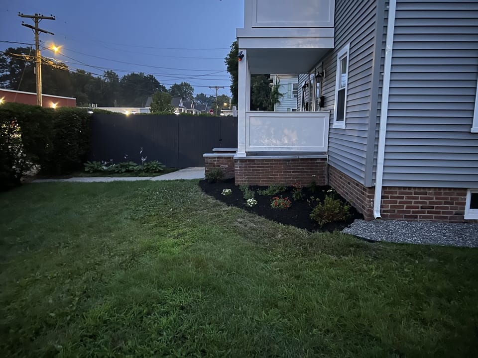 Front of house.