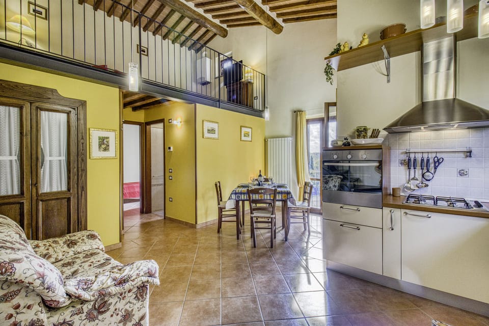Kitchen and dining area