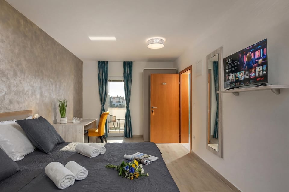 Family Room, 1 Bedroom, Balcony, Sea Facing (Family Resort Santa Maria II Room 201) | 1 bedroom