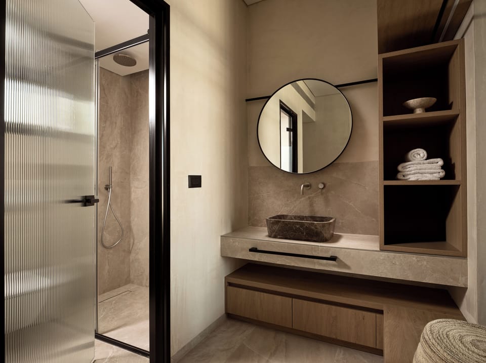 Villa | Bathroom | Free toiletries, bathrobes, slippers, towels