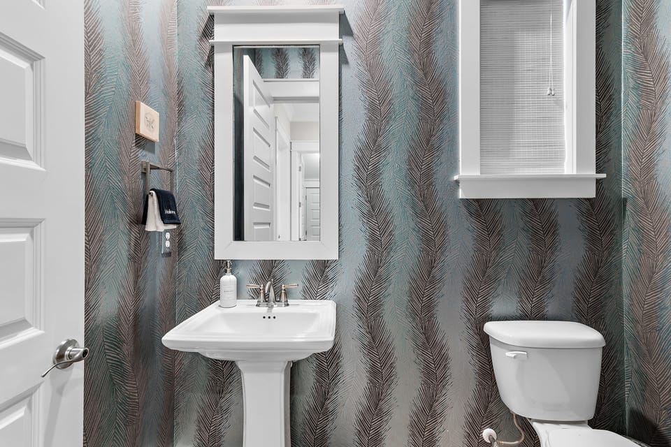 Half Bathroom located downstair