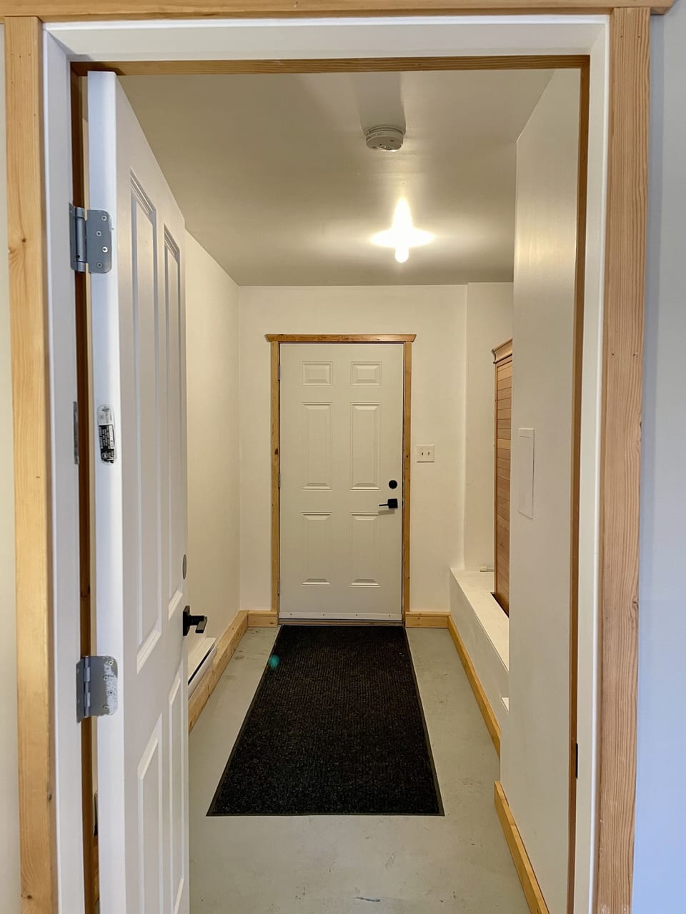 Closet “bonus room” off of the bedroom
