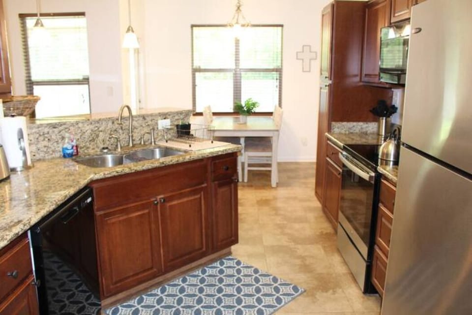 Fully equipped with all of your kitchen needs to cook, prepare, store, and enjoy!! 