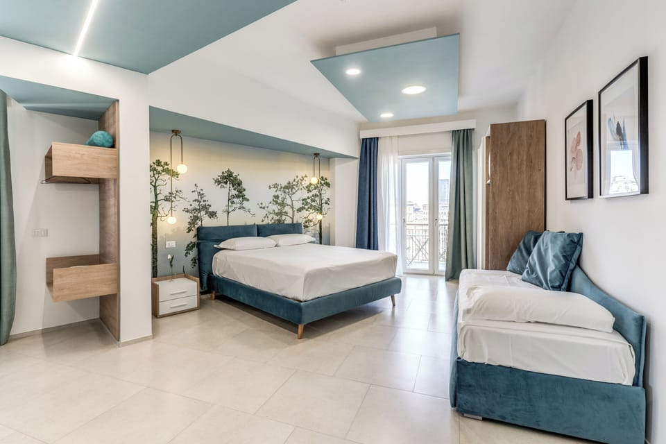 Luxury Quadruple Room | In-room safe, desk, free WiFi