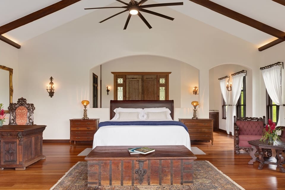 Signature Suite, 1 King Bed, Private Pool, Lagoon View | Egyptian cotton sheets, premium bedding, down comforters