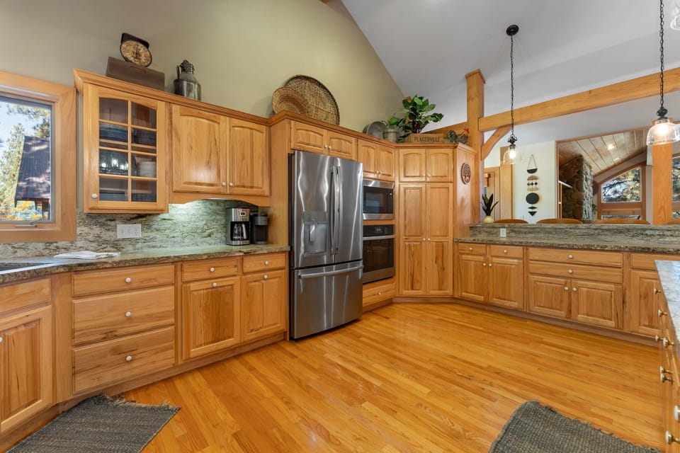 Tons of counter space for making a big family dinner