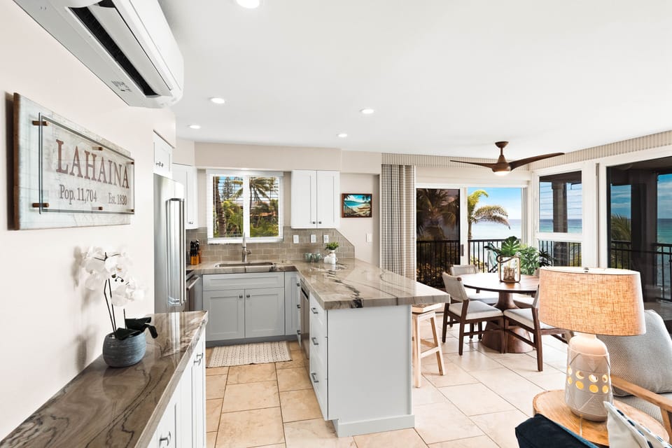 Open concept, easy living