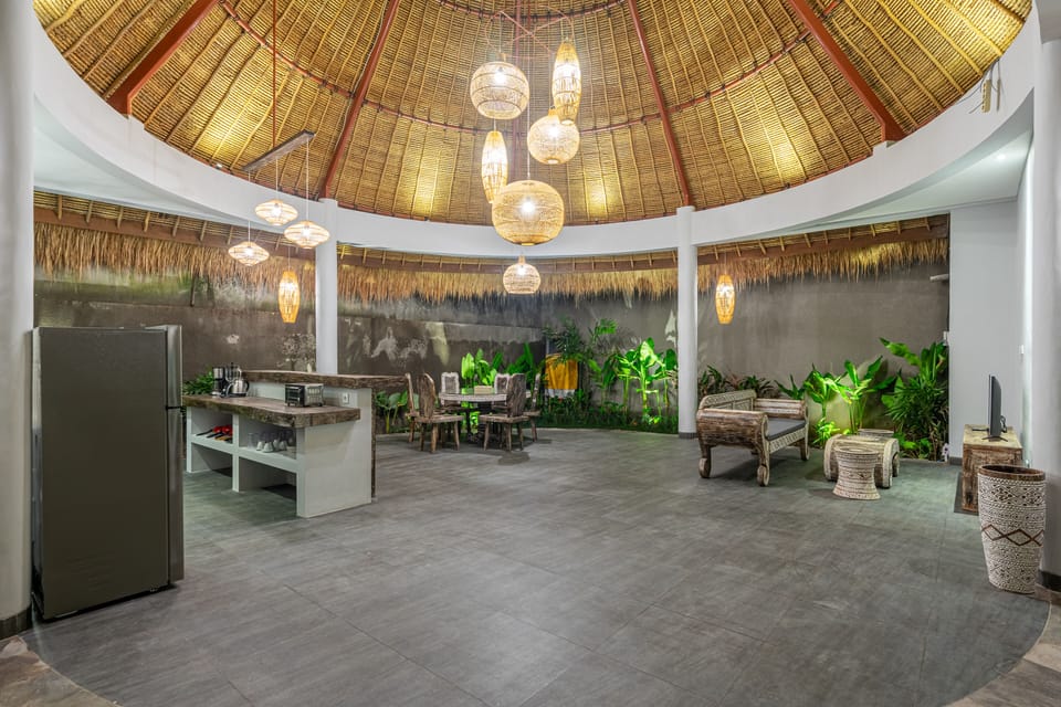 Luxury Villa | Living area | 42-inch LCD TV with satellite channels