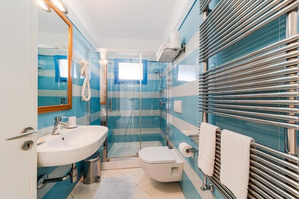 Shower, rainfall showerhead, hair dryer, bidet