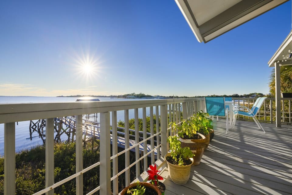 The view from the wrap around deck on the main level (2nd floor)