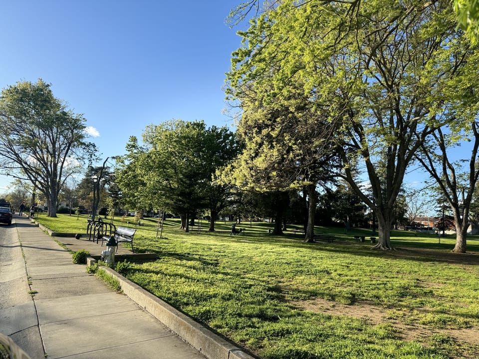East Portal Park, just 6 blocks away