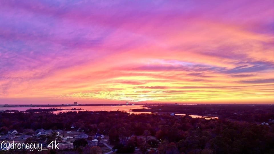 Sunset on Back Bay Ocean Springs
