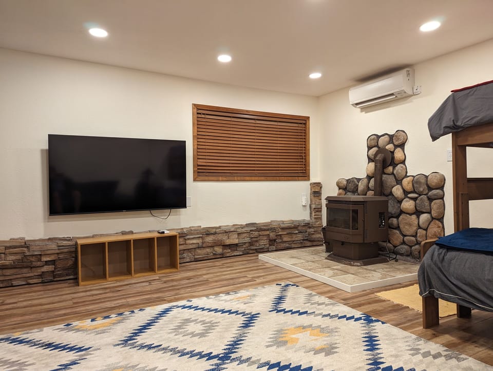 Basement family/bunk room.