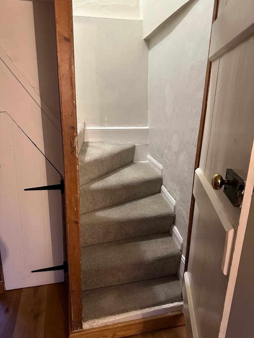 The stairs - not for the infirm.